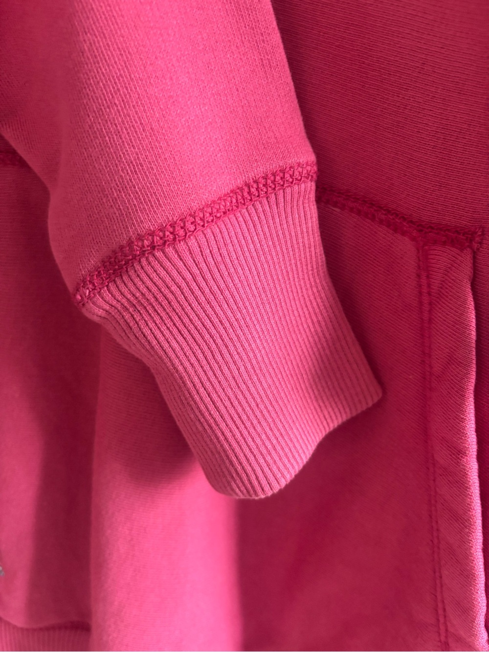 Women's Raspberry Hooded Sweatshirt - Picture 5 of 6